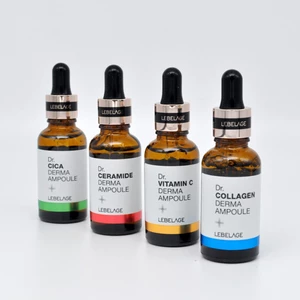 LEBELAGE Dr. Derma Ampoule 30ml Cica Ceramide Vitamin C Collagen Hydrating Skin Care Serum (4 Loại)