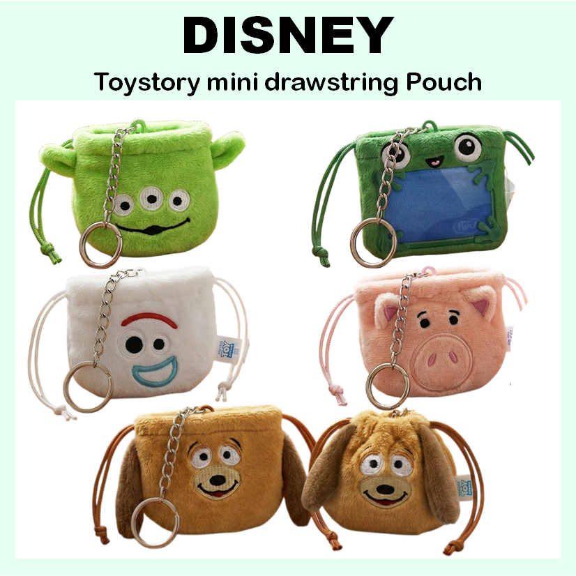 [DISNEY] Túi dây rút mini Toystory (Alien / Forky / Hamm / Lilypad / Slinky Dog)