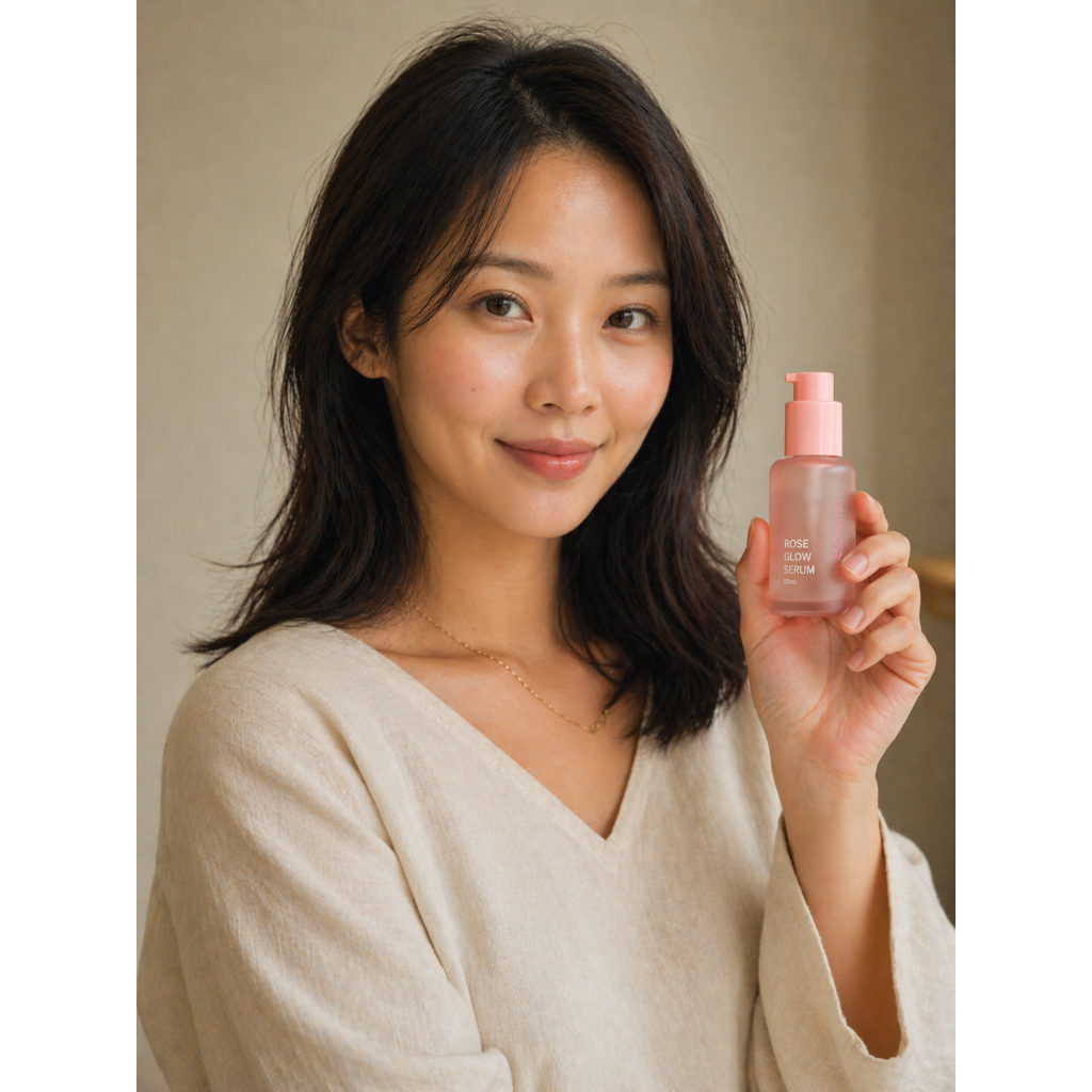 Rose Skincare Set | SEASON:ING Bộ Dưỡng Da Hoa Hồng | Toner Serum Kem K-Beauty Gift Set