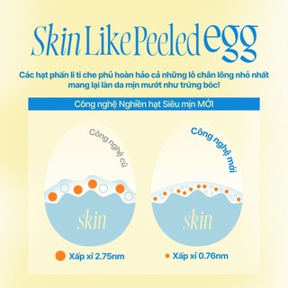 [fwee] Cushion Egg fit cover — 5 Màu (13g)