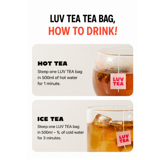 [NothingBetter] Trà thảo dược Love Tea 15 túi / 5 loại