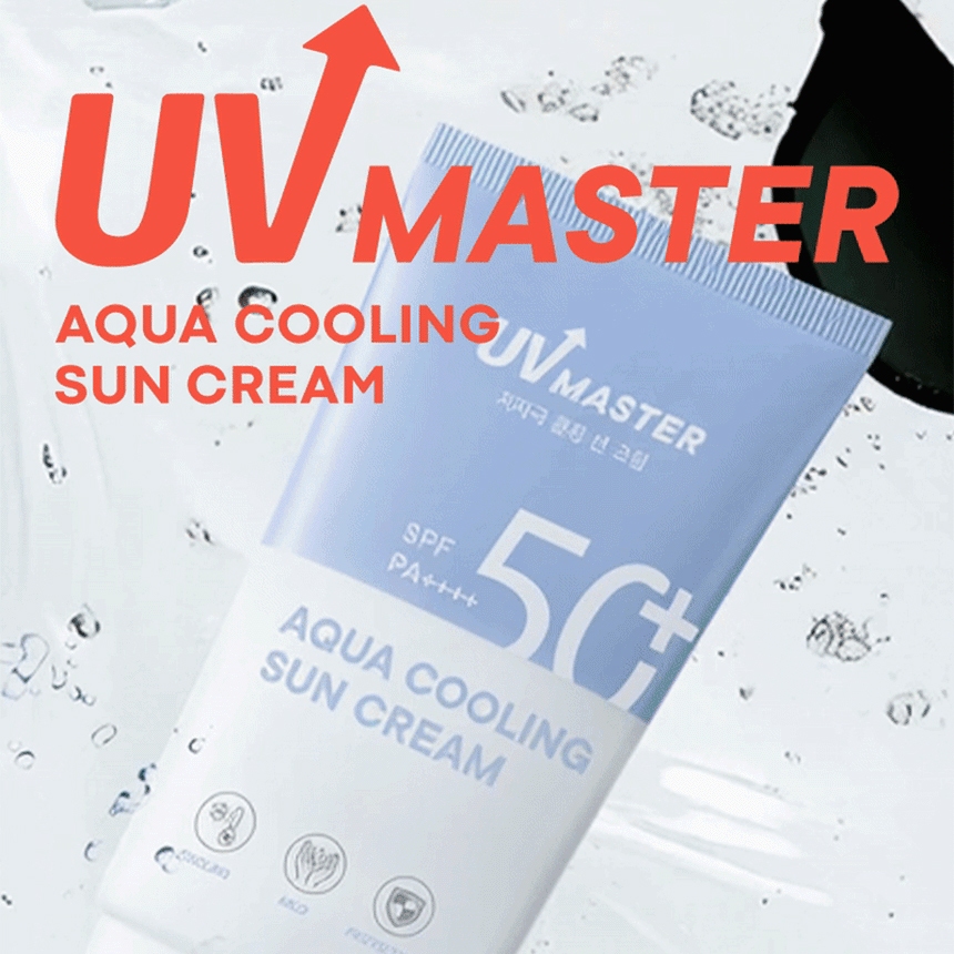 TONYMOLY Kem Chống Nắng Aqua Cooling SPF50+ UV master Làm Mát, Không Gây Kích Ứng, Bảo Vệ Da Hằng Ngày low irritation mild Không nâng tông, cấp ẩm