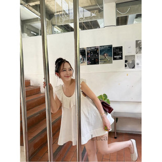 𝘽𝙀𝙀 𝙏𝙊𝙋 - Áo Linen Cổ Phối