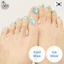 Móng Chân Gel Cao Cấp Ohora P Blue Ice 30 Miếng | Màu Xanh Syrup & Hiệu Ứng Đá Lạnh