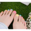 Bộ Móng Chân Gel Bán Biến Tính Semi-Cured Pedi Set - P Watercolor