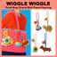 Wiggle Point Bag Charm Mini Pouch Móc khóa Dachshund / Rùa / Tamagotchi
