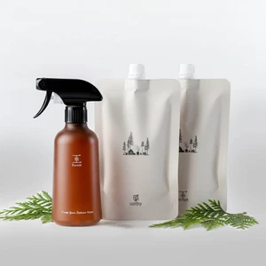 Jangin Cypress Hinoki Cypress Bộ Xịt Nước 360ml x2 + Bình Xịt Rỗng Xịt Làm Mới Tự Nhiên Sương Để Chăm Sóc Không Gian Hàng Ngày