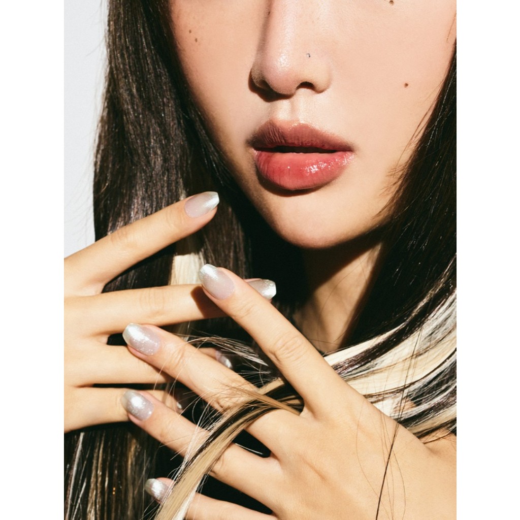 [Ohora] Bộ Móng Tay Gel Bán Biến Tính Semi-Cured Nail Set 30p - N Watery Moon