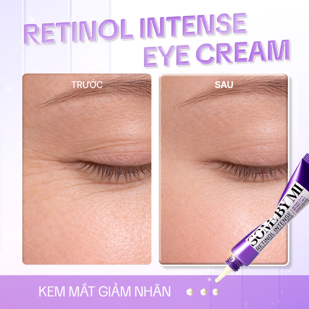 [SOMEBYMI] Kem mắt Retinol 0.1% SOME BY MI Retinol Intense Advanced Triple Action Eye Cream 30ml
