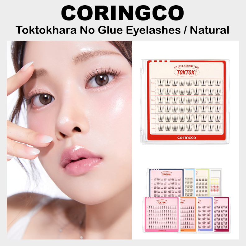 [CORINGCO] PONY PICK Toktokhara Không Keo Lông Mi / Hàng Ngày Tự Nhiên