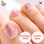 Móng Chân Gel Cao Cấp Ohora P Heart Glimmer 30 Miếng | Họa Tiết Trái Tim & Ánh Aurora