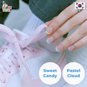 Móng Tay Gel Cao Cấp Ohora N Candyfloss 30 Miếng | Màu Pastel Kẹo Bông & Độ Bóng Mơ Màng