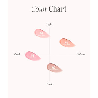 [DINTO] Prelude La Belle Má Hồng Dạng Lỏng Tông Hoa Hồng 10ml Tự Nhiên Hiệu Ứng Glow