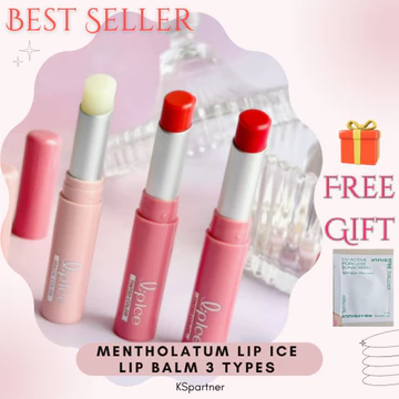 Son dưỡng môi Mentholatum LipIce Color 3 màu / Dâu tây, Màu đỏ sẫm, Màu đỏ nhạt