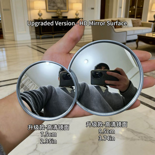 Gương tròn lồi selfie mini góc rộng 360 độ, gương lồi check in chụp ảnh du lịch quay vlog