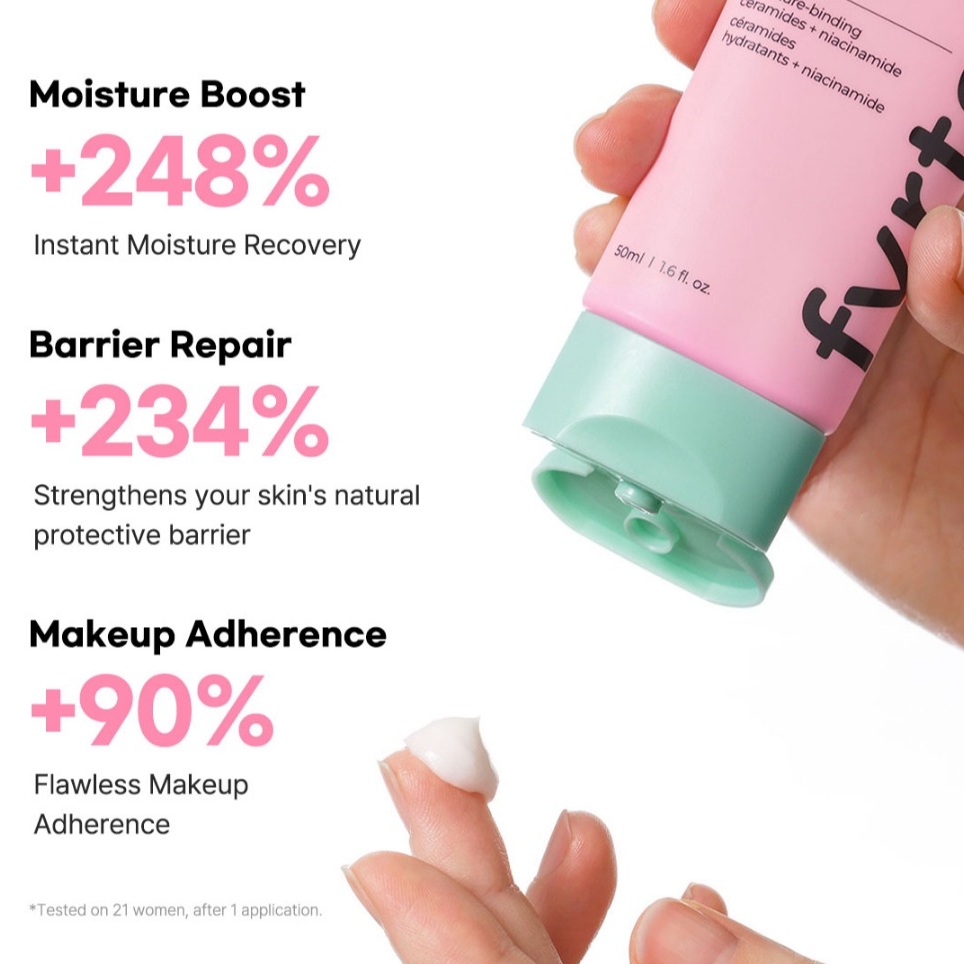 [fvrts] Kem sửa chữa rào cản Ceramide | Kem Dưỡng Ẩm Nhẹ Không Dính Cho Da Nhạy Cảm (50ml)