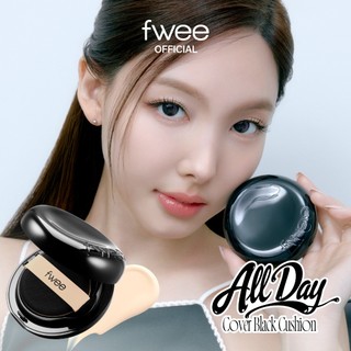[fwee] All-Day Cover Black Cushion (5 Colors)