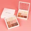 NATINDA Magic Eye Shadow Palette 9 Màu 1.5g x 9 Ấm Mát Tông Màu Trang Điểm Lấp Lánh Mờ Sử Dụng Hàng Ngày