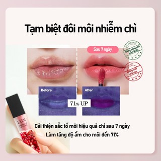 NATURAL SHINE Son Dưỡng Môi Lux Red Drop Lip Cure - Gel Tint 5g