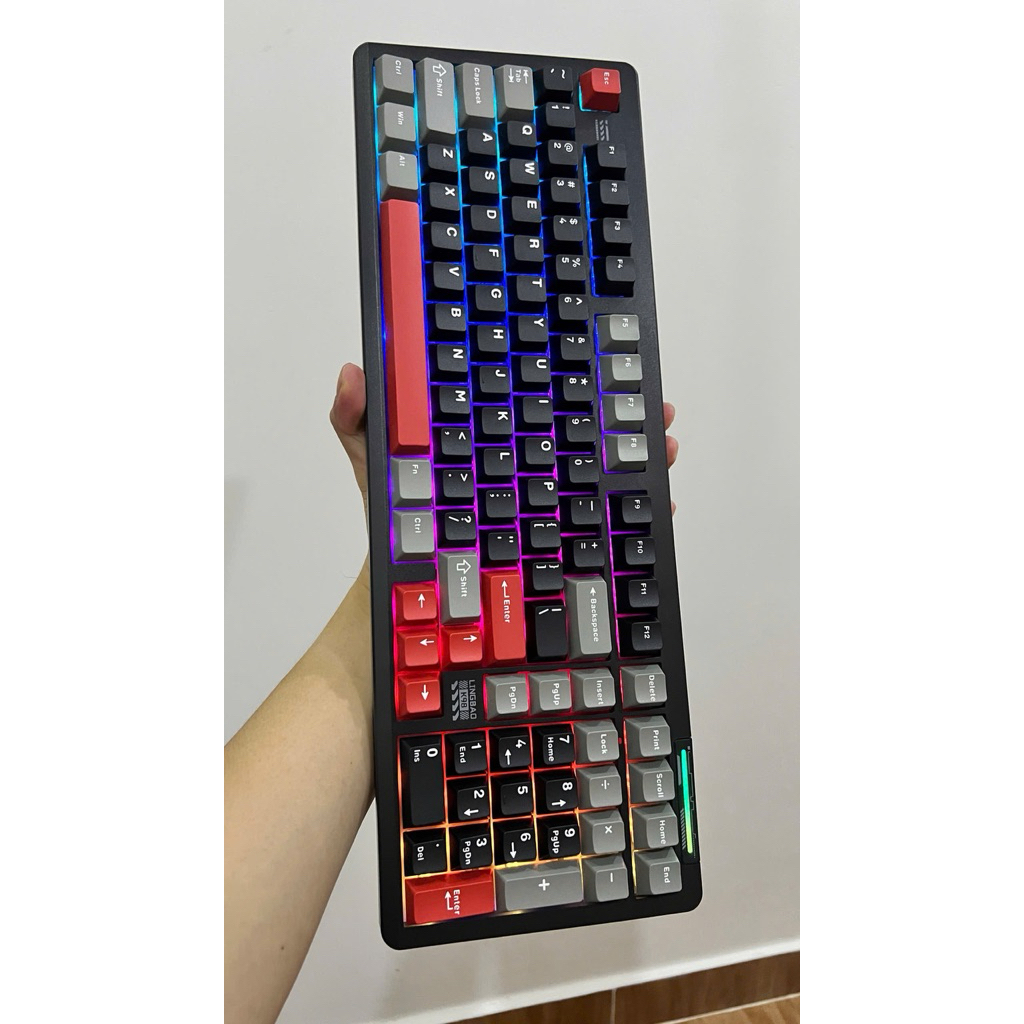[Hoả tốc] Bàn Phím Cơ LINGBAO K98 Pro 98 Phím | 3 Mode Bluetooth/2.4G/Wired | RGB | Hotswap | Pin Lớn | Gaming Valorant | BigBuy360 - bigbuy360.vn