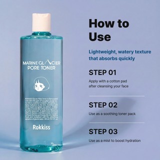 ROKKISS Mực Glacier Pore 300ml * 1ea