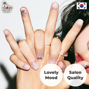 Bộ Móng Tay Gel Bán Biến Tính Semi-Cured Nail Set - N Twinkle Bell