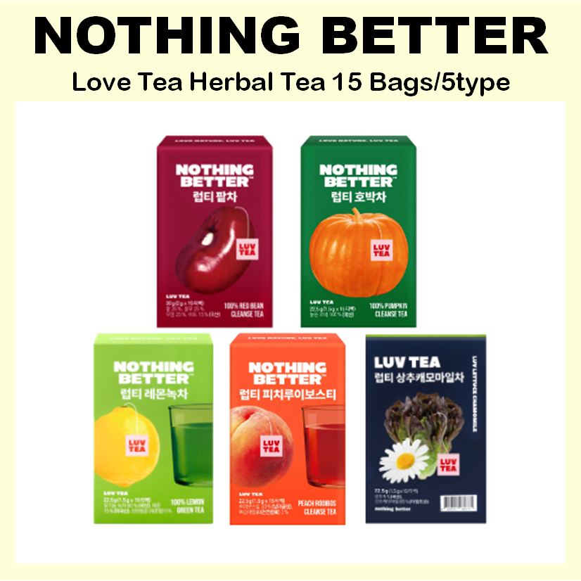 [NothingBetter] Trà thảo dược Love Tea 15 túi / 5 loại