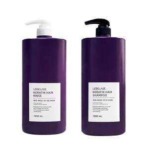 Dầu Gội Tóc LEBELAGE Keratin / Rửa Tóc 1000ml Chăm Sóc Tóc Mịn & Mềm Dưỡng Ẩm Sử Dụng Hàng Ngày Kích Thước Lớn