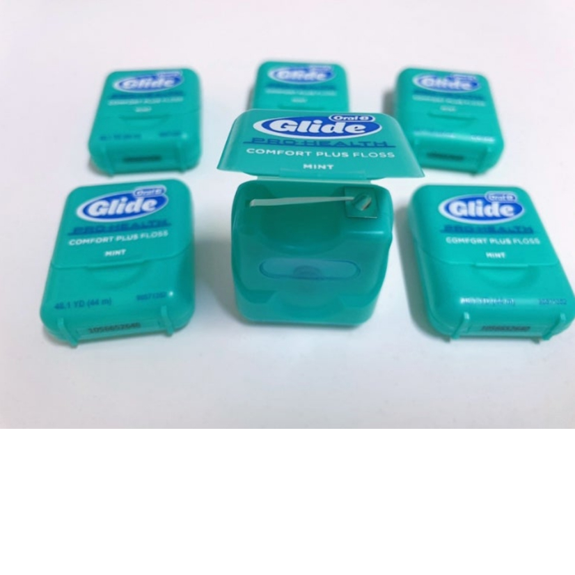 [Oral-B] Glide Mint Nha Khoa Floloss 8P 40m Mịn Bạc Hà Hàn Quốc