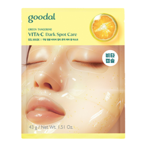 Goodal Mặt nạ Gel 1ea, 5ea (Heartleaf Soothing, Green quýt Vita-C)
