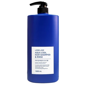 Dầu Gội & Rửa Tóc LEBELAGE Aqua Cool 1000ml Sữa Rửa Mặt Làm Mát Dưỡng Ẩm 2 Trong 1