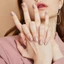 Móng Tay Gel Cao Cấp Ohora N Pixie Dust 30 Miếng | Pink Glitter Lấp Lánh