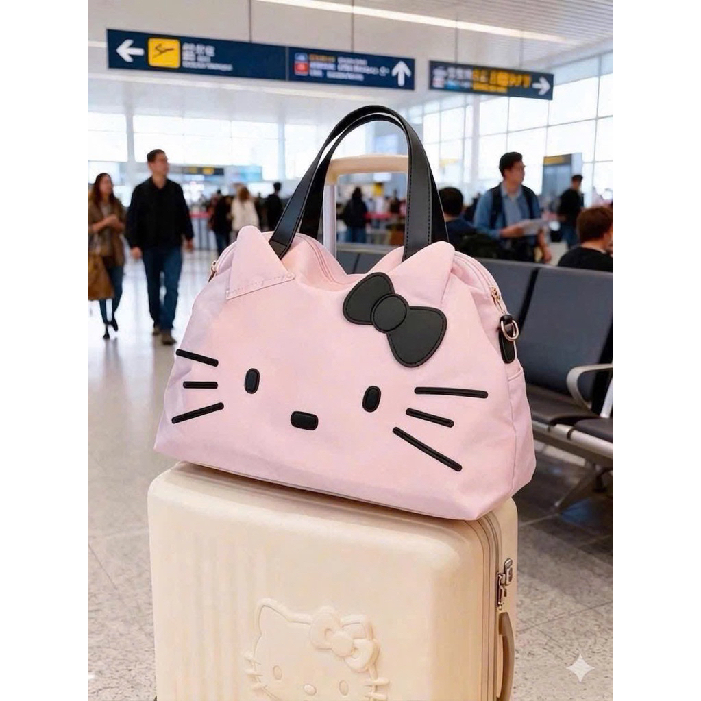 Túi Xách Kitty Form To – Túi Đi Tập, Đi Chơi Siêu Cute Cho Nữ
