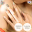 Móng Tay Gel Cao Cấp Ohora N Gold Coast 30 Miếng | Gold Glitter Sang Trọng