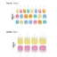 Bộ Móng Chân Gel Bán Biến Tính Semi-Cured Pedi Set - P Watercolor