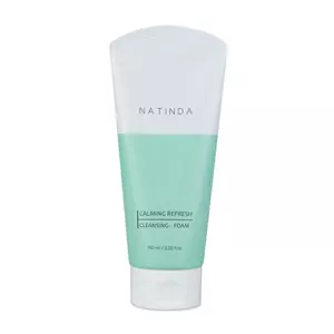 NATINDA Calming Refresh Cleaning Foam 150ml Sữa rửa mặt nhẹ nhàng Sữa rửa mặt hàng ngày Dưỡng ẩm Chăm sóc tươi tắn Tất cả các loại da