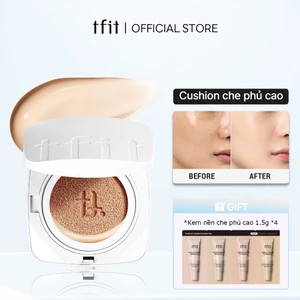 Cushion che khuyết điểm, bền màu 24h, che phủ cao, bán lì, mỏng nhẹ, chống nắng, 12g