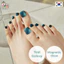 Móng Chân Gel Cao Cấp Ohora P Cressida 30 Miếng | Hiệu Ứng Teal Galaxy Magnetic
