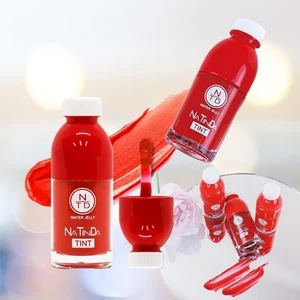 NATINDA Water Jelly Lip Tint Velvet Type 6ml Dưỡng ẩm Son mịn Màu nhẹ Trang điểm môi hàng ngày
