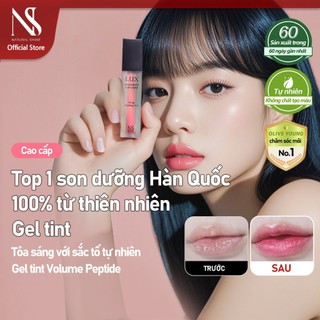 NATURAL SHINE Son Dưỡng Môi Lux Red Drop Lip Cure - Gel Tint 5g