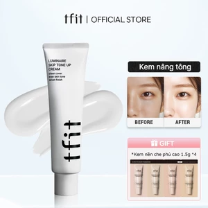 Kem Lười Nâng Tông Luminair Skip Tone Up Nâng tông da Che phủ lỗ chân lông Kem nâng tông da tự nhiên 100g
