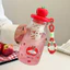 Bình Nước Nhựa Nắp Táo 600ml Siêu Cute – Có Lõi Lọc Tiện Lợi