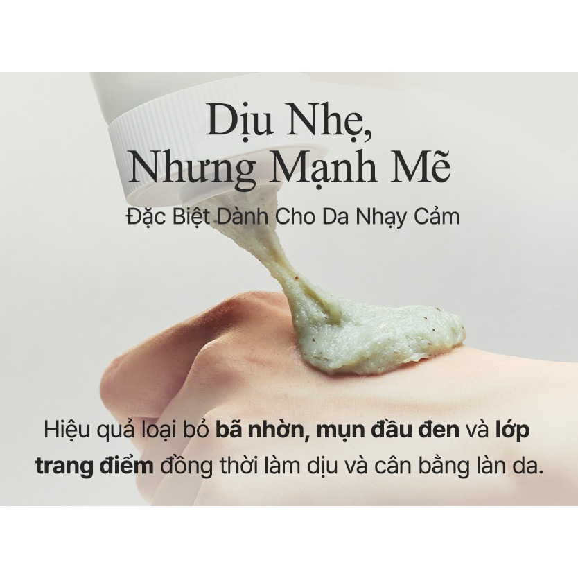 [Arencia X KOL] Trà xanh + Sữa rửa bánh gạo lỗ chân lông sâu LHA 150ml