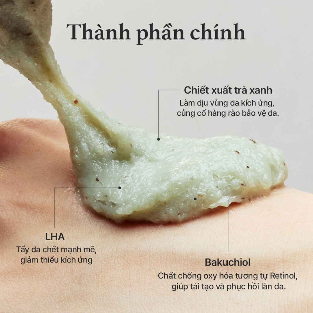[Arencia X KOL] Trà xanh + Sữa rửa bánh gạo lỗ chân lông sâu LHA 150ml