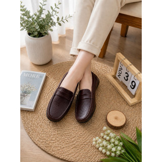 Giày Pan Mọi  "Đi Như Không Đi" - Da mềm mại êm ái , cao 2cm , BH 12 tháng