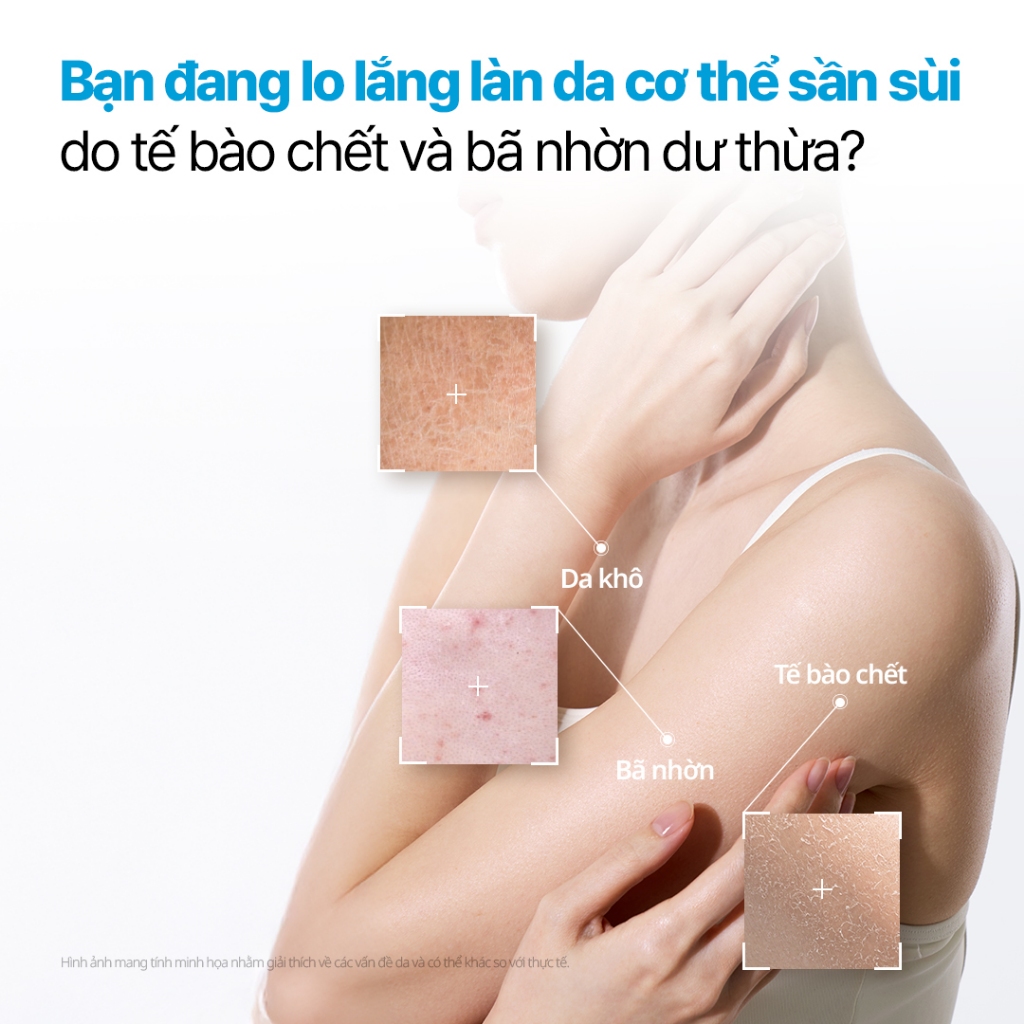 [VT] Miếng pad tẩy tế bào chết toàn thân Reedle Shot B Clear Soft (2 miếng) [Gian hàng chính hãng]