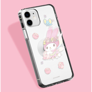 Sanrio - hộp đựng thạch trong suốt chủ đề cổ tích + bộ tok tương thích cho iphone galaxy