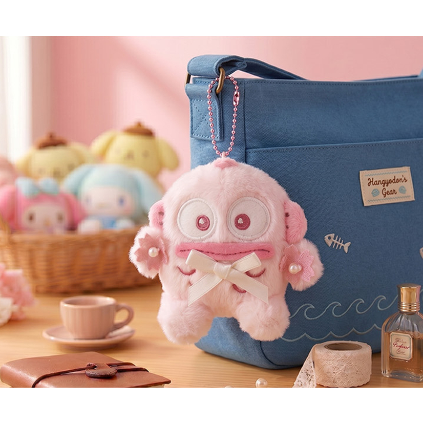 [SANRIO] Túi tông màu hồng quyến rũ 8cm (Kitty / Mymelody / Kuromi / Cinnamoroll / Pompompurin / Hangyodon / Pochacco / Chococat)