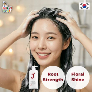 Dầu Gội Collagen Thực Vật Red J 500ml | Chắc Khỏe Chân Tóc & Tạo Độ Phồng