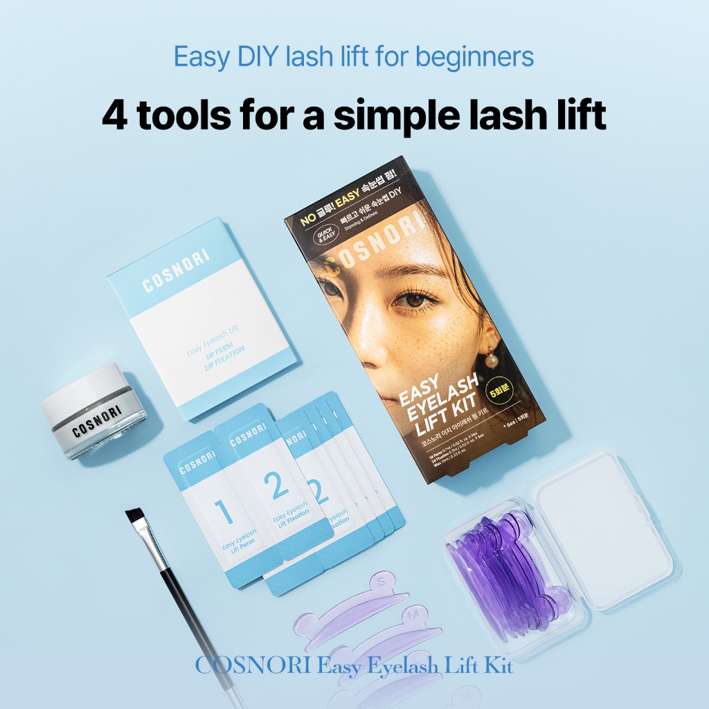 Bộ Uốn Mi Đơn Giản COSNORI - Eyelash Perm Kit